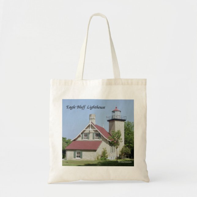 Bolsa de tocador Eagle Bluff Lighthouse (Frente)