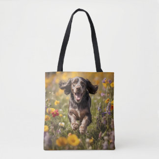 Bolsa de tocador elegante de Cocker Spaniel