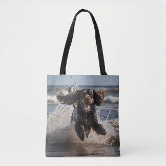 Bolsa de tocador elegante de Cocker Spaniel