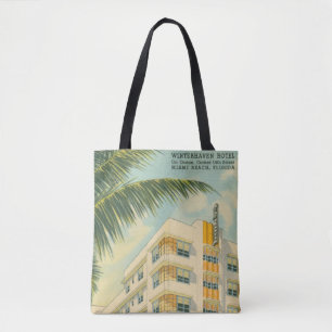 Bolsa de tocador estilo Art Deco de Miami