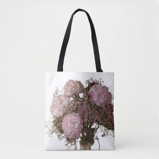 Bolsa de tocador floral de lavanda (Anverso)
