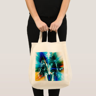 Bolsa de tocador grande de Star Light Robot