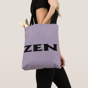 Bolsa de tocador gris negro Zen