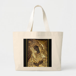 Bolsa de tocador Jumbo de la Madonna Negra