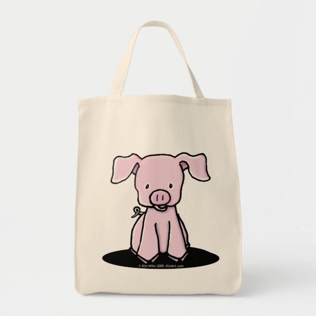 Bolsa de tocador KiniArt Piglet (Frente)