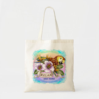 Bolsa de tocador loro relajado