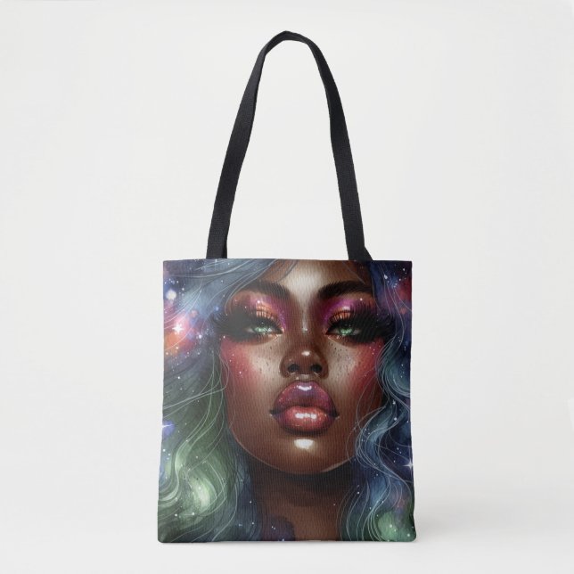 Bolsa de tocador mágica de Melanin Celestial (Anverso)