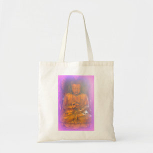 bolsa de tocador morada aura buddha
