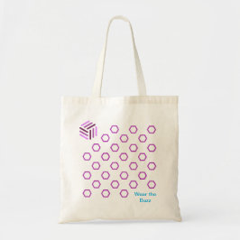 Bolsa de tocador morado de honeycomb | Usa el albo