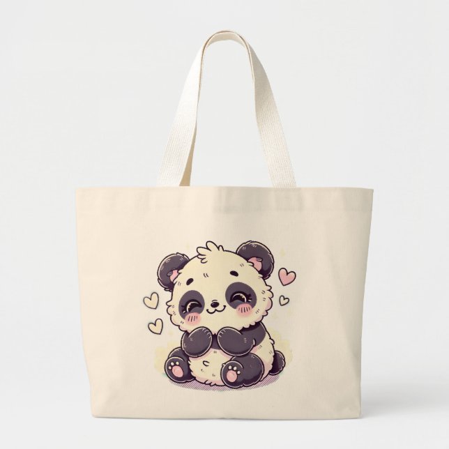 Bolsa de tocador Panda Adorable - Accesorio Cuto (Frente)