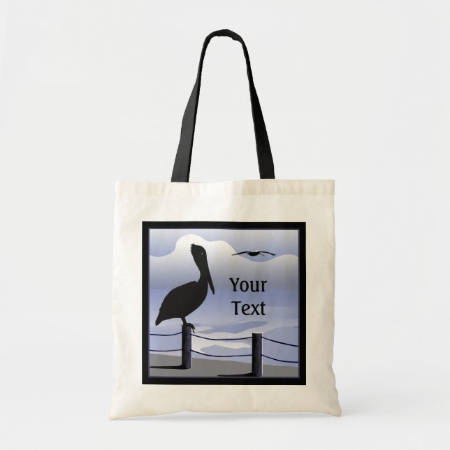 Bolsa de tocador Pelican Ocean Shoreline Tote (Frente)