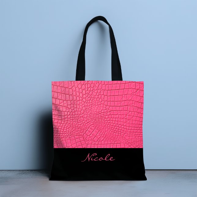 Bolsa de tocador personalizada con textura de cuer (Subido por el creador)