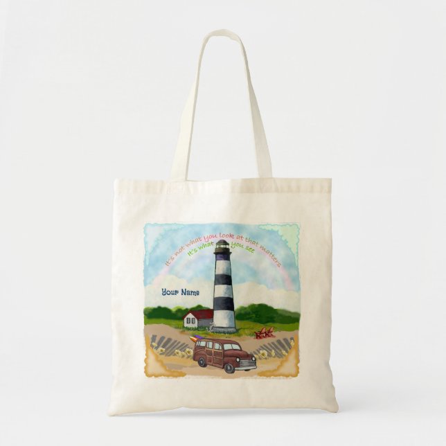 Bolsa de tocador Rainbow Choice Lighthouse (Frente)
