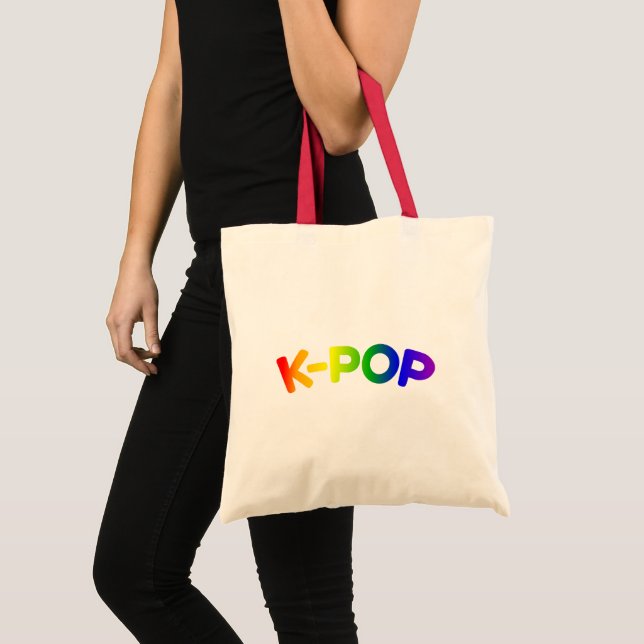 Bolsa de tocador Rainbow K-Pop (Anverso (producto))