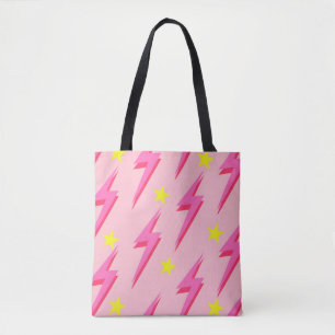 Bolsa de tocador rosa brillante para uso diario