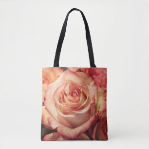 Bolsa de tocador rosa de los pepitas de rosa