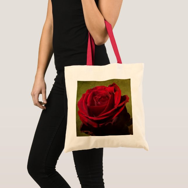 Bolsa de tocador rosa rojo texturizada (Anverso (producto))