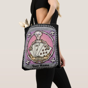 Bolsa de tocador Skeleton Gambler Poker