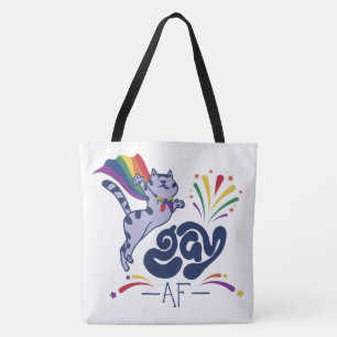 Bolsa de tocador Super Cat Gay AF