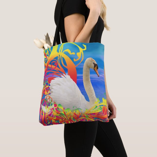 Bolsa de tocador Swan Nest Tote (Detalle)