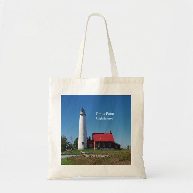 Bolsa de tocador Tawas Point Lighthouse (Frente)