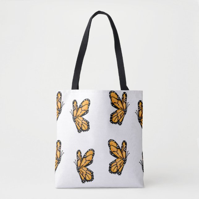 Bolsa de tocino de mariposa monarca (Anverso)