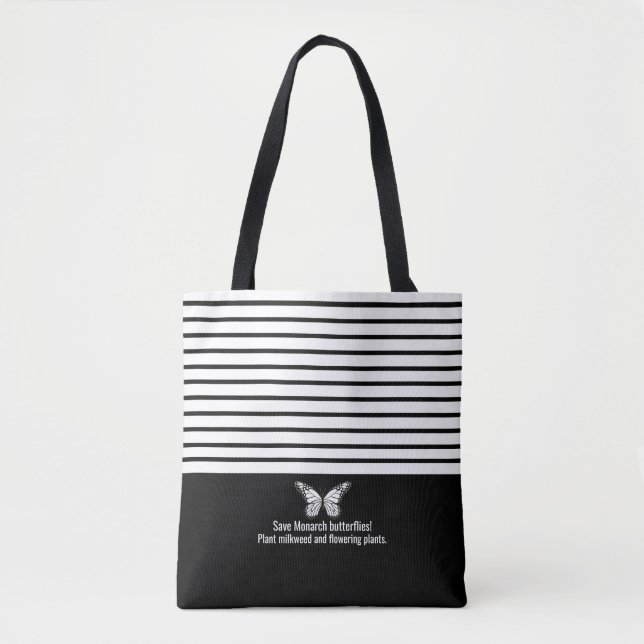 Bolsa de tocino de mariposa monarca (Anverso)