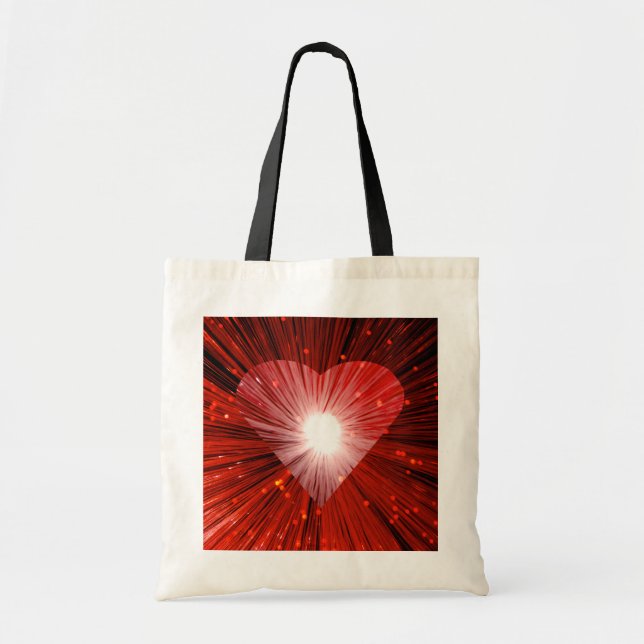 Bolsa de tocino del corazón rojo (Frente)