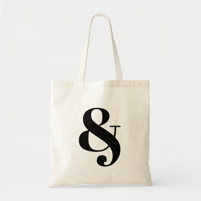 Bolsa de tocino elegante de Ampersand (Frente)