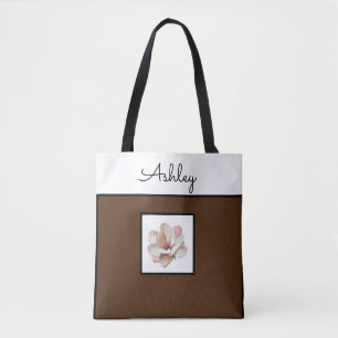 Bolsa de tocino marrón monogramada
