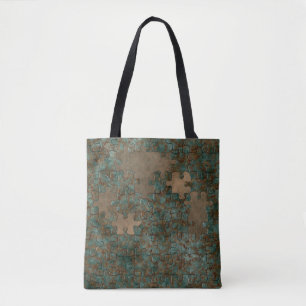 Bolsa de tocino metalizado oxidada por rompecabeza