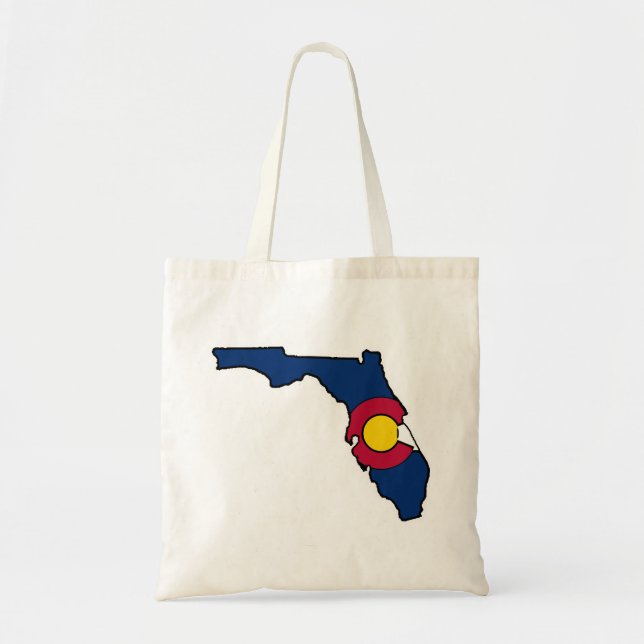 Bolsa de tocino reutilizable de la bandera de Flor (Frente)