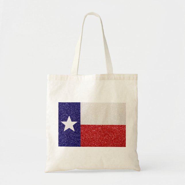 Bolsa de tocino reutilizable de la bandera de Texa (Frente)