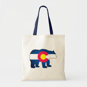 Bolsa de tocino reutilizable del oso de bandera de