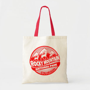 Bolsa de tocino rojo Rocky Mountain Park Colorado