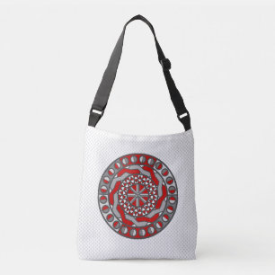 Bolsa de todo-sobre-impresión para maquinaria roja