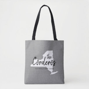 Bolsa de toga del estado del monograma de la famil
