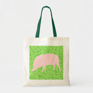 Bolsa De Toque De Presupuesto De Cerdo Rosado