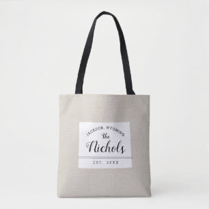 Bolsa de Toque Estatal de Monograma de la Familia