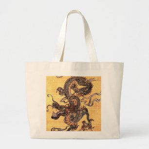 Bolsa De Toques De Dragón Vintage