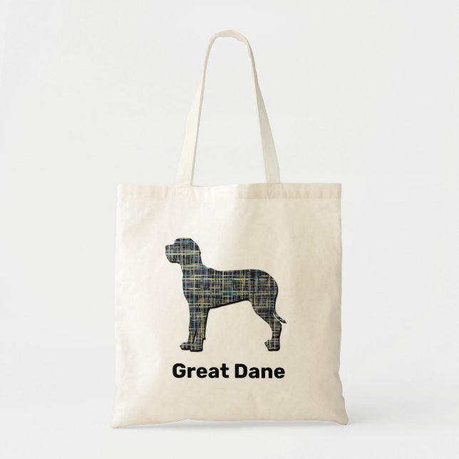 Bolsa de toques de la gran silueta danesa amarilla (Frente)