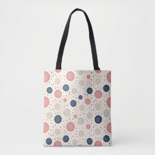 Bolsa de toscas con patrón de punto de Bloom