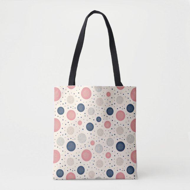 Bolsa de toscas con patrón de punto de Bloom (Anverso)