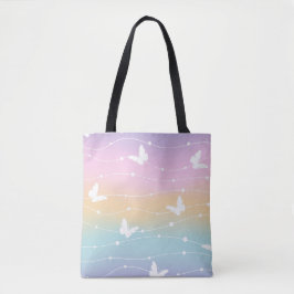 Bolsa de toscas de mariposa de Ombre Pastel