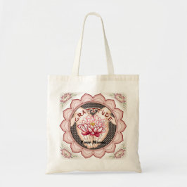 Bolsa de toscas Gratitude Lotus