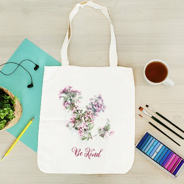 Bolsa de toscina con foto de flor rosa (Pink flower photo tote bag
)