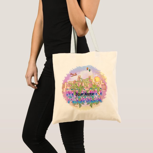 Bolsa de toscina de Miami Skyline (Anverso (producto))