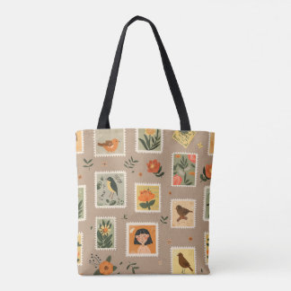 Bolsa de Tosta con sello de Postage de época - Flo