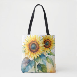 Bolsa De Tosta De Canvas Sunshine En Florecimiento
