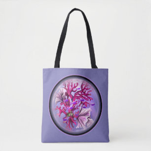 Bolsa De Tosta De La Sirena Del Océano Púrpura